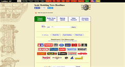 Desktop Screenshot of news.scalemodel.net